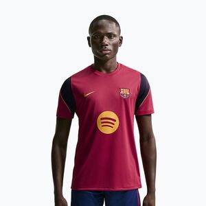 Férfi focimez Nike FC Barcelona Strike Soccer Dri-Fit noble red/blackened blue/mineral yellow (FC Barcelona Strike Soccer Dri-Fit II2254-621) kép