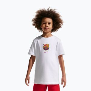 Gyerek póló Nike FC Barcelona Soccer white (FC Barcelona Soccer IM1708-100) kép