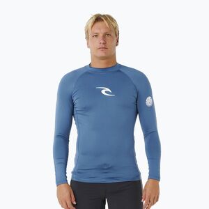 Férfi úszó hosszú ujjú felső Rip Curl Waves Upf Perf bluefin (Waves Upf Perf 16FMRV) kép