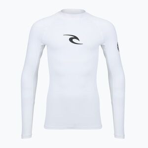Férfi úszó hosszú ujjú felső Rip Curl Waves Upf Perf white (Waves Upf Perf 16FMRV) kép