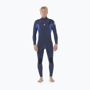 Férfi úszóruha Rip Curl Dawn Patrol 3/2mm Chest Zip electric cobalt (Dawn Patrol 3/2mm Chest Zip 16RMFS) kép