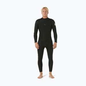 Férfi úszóruha Rip Curl Dawn Patrol 4/3mm Back Zip black (Dawn Patrol 4/3mm Back Zip 16TMFS) kép