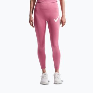 Női futó leggings Nike Tempo Swoosh Run High-Waisted 7/8 peony/white (Tempo Swoosh Run High-Waisted 7/8 HV2304-641) kép