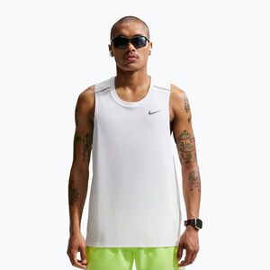 Férfi futópóló Nike Miler Dri-Fit white (Miler Dri-Fit IF2018-100) kép