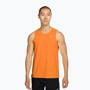 Férfi futópóló Nike Miler Dri-Fit total orange (Miler Dri-Fit IF2018-803) kép