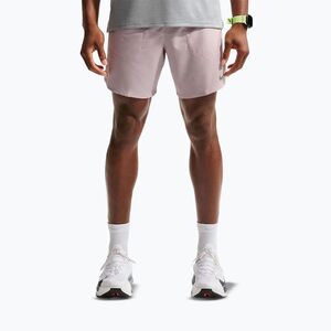 Férfi futóshort Nike Stride Dri-Fit Brief-Lined 7" particle rose (Nike Stride Dri-Fit Brief-Lined 7" IF2046-627) kép
