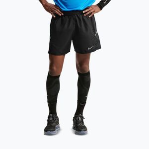 Férfi rövidnadrág Nike Miler Dri-Fit Brief Lined 5" black/black (Miler Dri-Fit Brief Lined 5" IF2060-010) kép