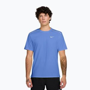 Férfi futópóló Nike Miler Dri-Fit UV royal pulse (Miler Dri-Fit UV IF2082-494) kép