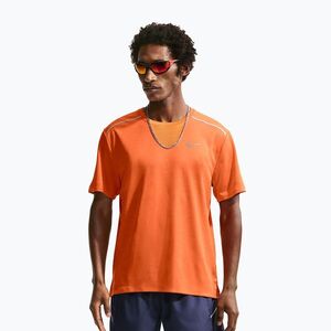 Férfi futópóló Nike Miler Dri-Fit UV safety orange (Miler Dri-Fit UV IF2082-819) kép
