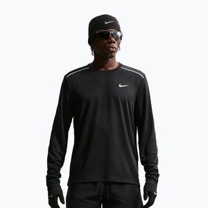 Férfi futó hosszú ujjú póló Nike Miler Dri-Fit UV black (Miler Dri-Fit UV IF2086-010) kép