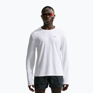 Férfi futó hosszú ujjú póló Nike Miler Dri-Fit UV white (Miler Dri-Fit UV IF2086-100) kép