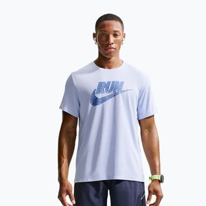 Férfi futópóló Nike Miler Dri-Fit UV hydrogen blue/lapis (Miler Dri-Fit UV IF9475-430) kép