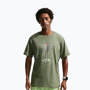 Férfi futópóló Nike Dri-Fit Running silver sage (Dri-Fit Running IH4418-328) kép