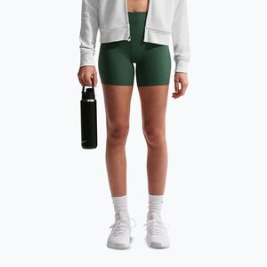 Női rövidnadrág Nike Zenvy High Waisted Biker 5" fir/white (Zenvy High Waisted Biker 5" II5209-323) kép