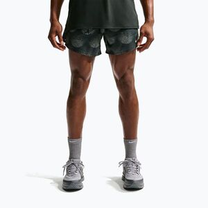 Férfi futóshort Nike Stride Dri-Fit Brief Lined 5" black spruce (Stride Dri-Fit Brief Lined 5" IO0530-317) kép