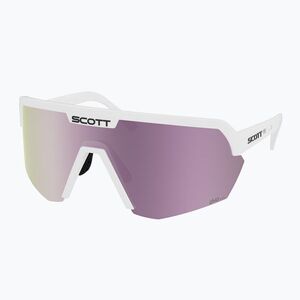 Napszemüveg SCOTT Sport Shield white matt/amp lavender chrome (Sport Shield 281188) kép