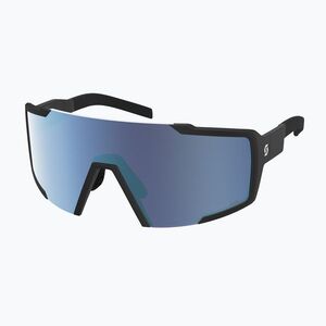 Napszemüveg SCOTT Shield Compact black/amp beryl blue chrome (Shield Compact 289235) kép