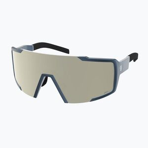 Napszemüveg SCOTT Shield metallic blue/amp white chrome (Shield 275380) kép