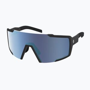 Napszemüveg SCOTT Shield black/amp beryl blue chrome (Shield 275380) kép