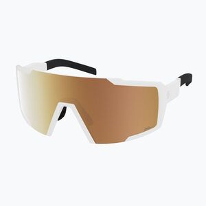 Napszemüveg SCOTT Shield LS white matte/amp ls gold chrome (Shield LS 275379) kép