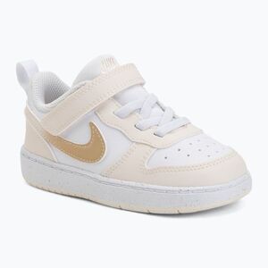 Gyerekcipők Nike Court Borough Low white/chalk/white/shimmer (Court Borough Low IR5461-100) kép