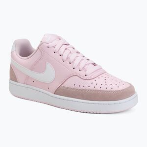 Női cipők Nike Court Vision Low Suede pink foam/white (Court Vision Low Suede IQ9757-600) kép