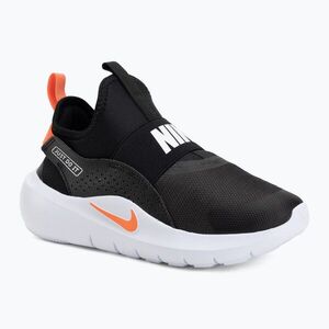 Gyerekcipők Nike Flex Runner 4 black/white/turf orange (Flex Runner 4 IF2894-008) kép