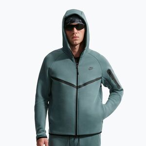 Férfi pulóver Nike Tech Windrunner Full Zip mineral slate/black (Tech Windrunner Full Zip HV0949-382) kép