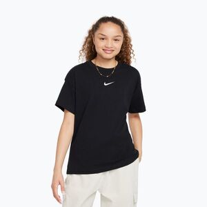 Gyerek póló Nike Sportswear Essential black (Sportswear Essential SS FZ5539-010) kép