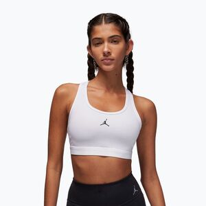 Jordan Sport közepes tartású edzőmelltartó Jumpman fehér/stone mauve/fekete (Jordan Sport Medium Support Jumpman FB6872-100) kép