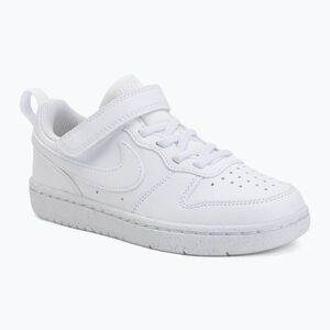 Gyerekcipők Nike Court Borough Low Recraft white/white/white (Court Borough Low Recraft DV5457-106) kép