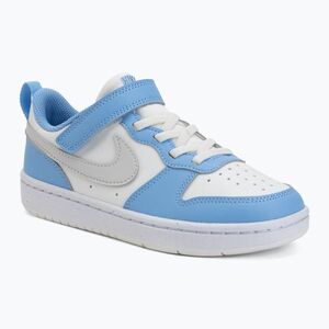 Gyerekcipők Nike Court Borough Low Recraft summit white/cobalt pulse/vast grey (Court Borough Low Recraft DV5457-128) kép