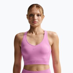Edző felső Nike Pro Seamless Dri-Fit Cropped light magenta (Pro Seamless Dri-Fit Cropped Tank IB9414-503) kép