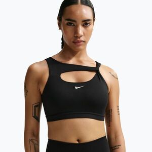 Edzőmelltartó Nike One Medium Support black/white (One Medium Support IB9926-010) kép