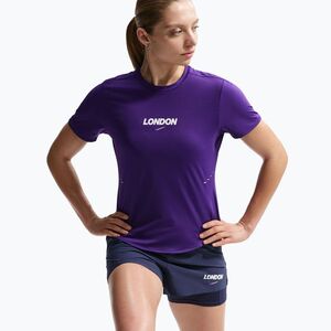 Női futópóló Nike Swift London Dri-Fit court purple (Swift London Dri-Fit IR5927-547) kép