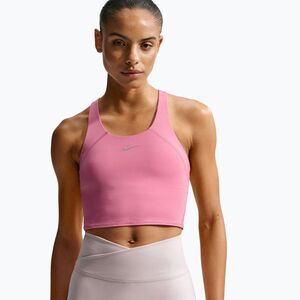 Női futópóló Nike Tempo Medium Support Cropped Sports Bra peony (Tempo Medium Support Cropped Sports Bra II0420-641) kép