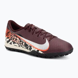 Férfi futballcipő Nike United Mercurial Vapor 16 Academy TF burgundy crush/metallic silver (United Mercurial Vapor 16 Academy TF IO9328-661) kép