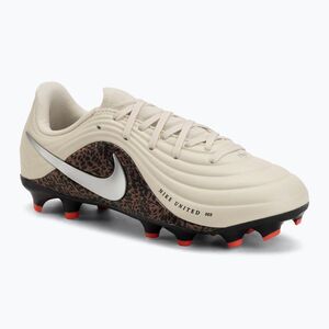 Gyerek focicipő Nike United Jr. Tiempo Maestro Academy MG fossil/burgundy crush/metallic silver (United Jr. Tiempo Maestro Academy MG IO8549-201) kép