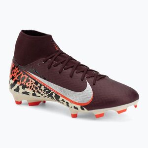 Férfi futballcipő Nike United Mercurial Superfly 10 Academy MG burgundy crush/metallic silver (United Mercurial Superfly 10 Academy MG IO8441-661) kép