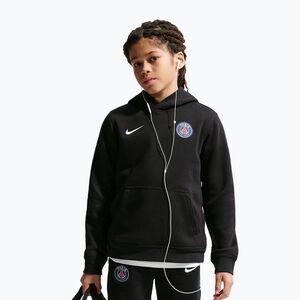 Gyerek pulóver Nike Paris Saint-Germain Club black/white (Paris Saint-Germain Club II3721-010) kép