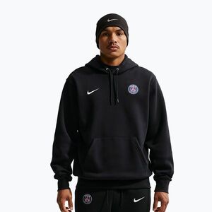 Férfi pulóver Nike Paris Saint-Germain Club black/white (Paris Saint-Germain Club II3417-010) kép