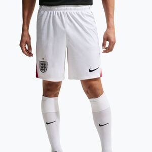 Férfi futball rövidnadrág Nike England 2026 Stadium Home Soccer Replica white/speed red/obsidian/obsidian (England 2026 Stadium Home Soccer Replica IB4845-100) kép