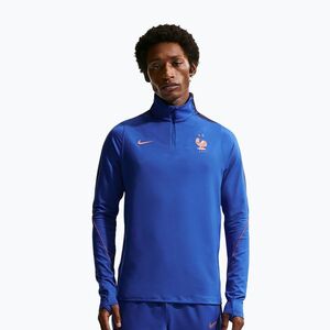 Férfi futball pulóver Nike FFF Strike Dri-Fit Drill Top game royal/metallic copper (FFF Strike Dri-Fit Drill Top IB4606-480) kép