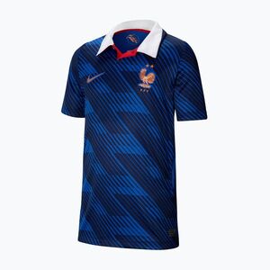 Gyerek focimez Nike FFF 2026 Stadium Home game royal/metallic copper (FFF 2026 Stadium Home IB5129-480) kép
