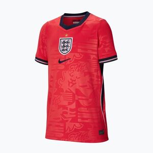 Gyerek focimez Nike England 2026 Stadium Away speed red/obsidian/white/obsidian (Anglia 2026 Stadium Away IB5197-624) kép