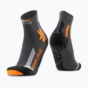 Zokni X-Socks Trek Outdoor Low Cut anthracite/orange (Trek Outdoor Low Cut XS-TS16S19U) kép