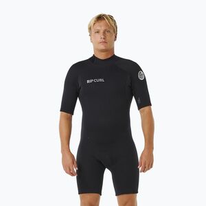Férfi úszóruha Rip Curl Trad 2/2 mm Back Zip Springsuit black (Trad 2/2 mm Back Zip Springsuit 12AMSP) kép
