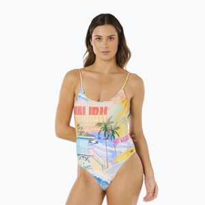 Női egyrészes fürdőruha Rip Curl Hotel Malibu Cheeky multicolor (Hotel Malibu Cheeky 0WHWSW) kép