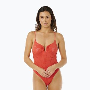Női egyrészes fürdőruha Rip Curl Oasis V Wire Multi Fit piros (Oasis V Wire Multi Fit 0VTWSW) kép