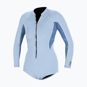 Női neoprén ruha úszáshoz O'Neill Bahia 2/1 mm Front Zip Short Spring chambray blue/surf abstract (Bahia 2/1 Front Zip Short Spring 5363-IS8) kép